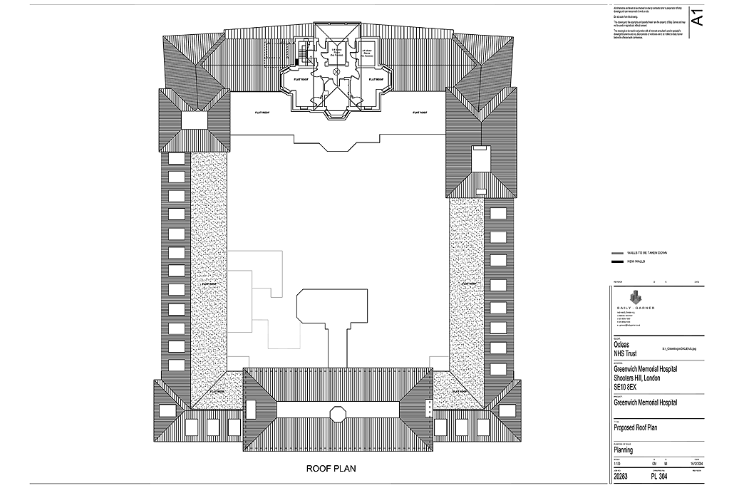 Greenwich Memorial Hospital, Greenwich, London - Planning