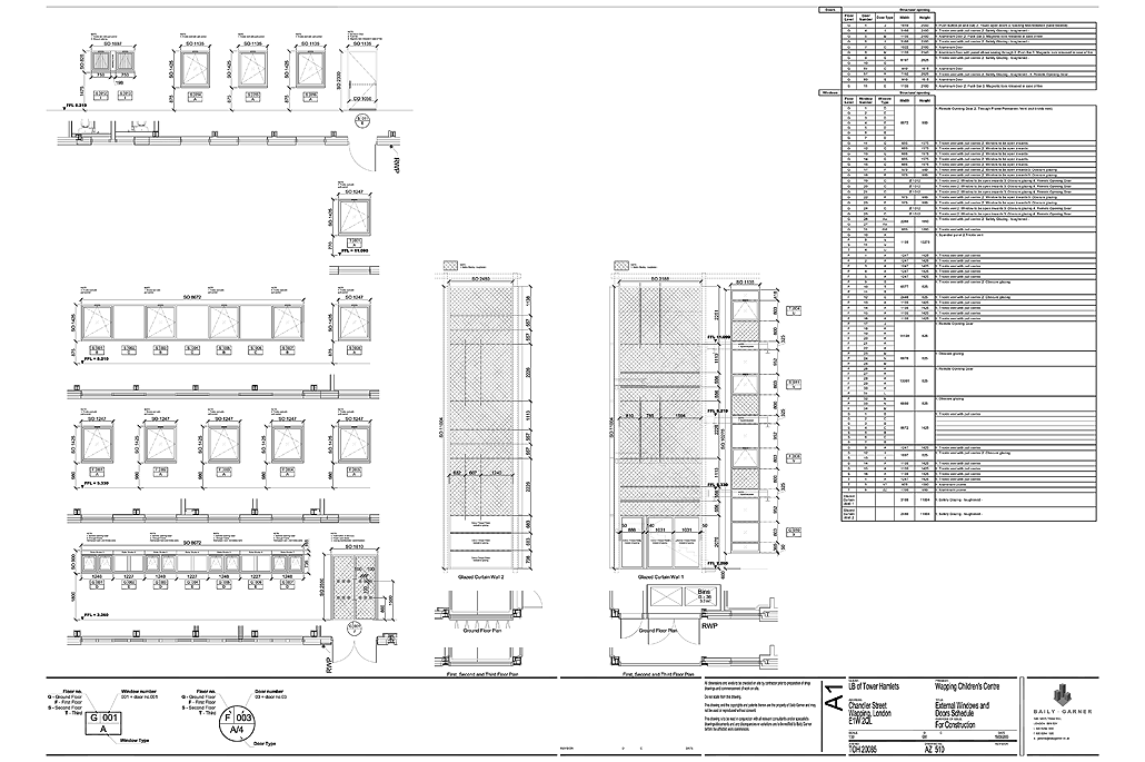 Wapping Children’s Centre, Wapping, London - Construction