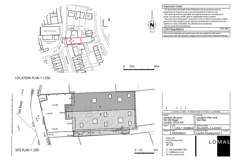 Genesis Nursery, Old Road, London - Planning