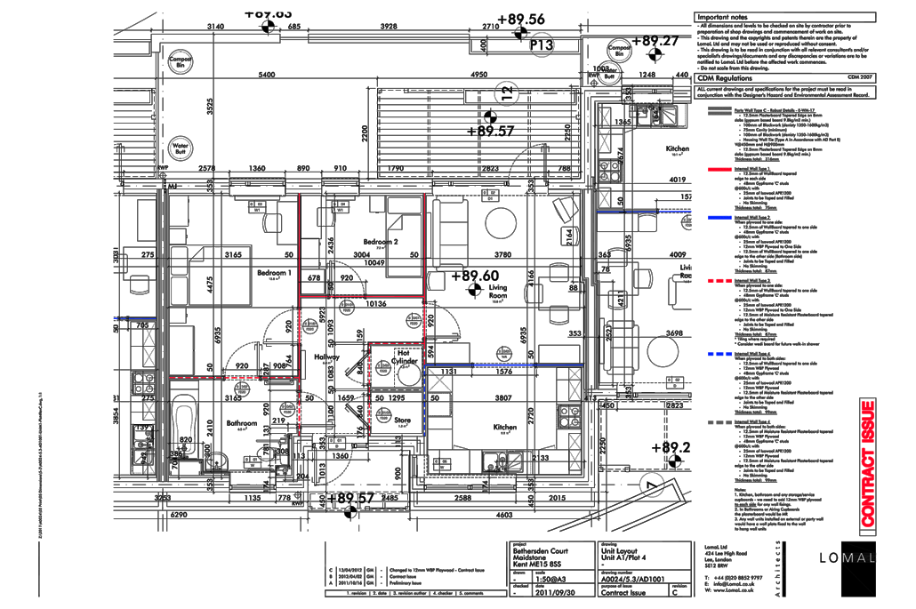 Bethersden Court, Maidstone – Construction