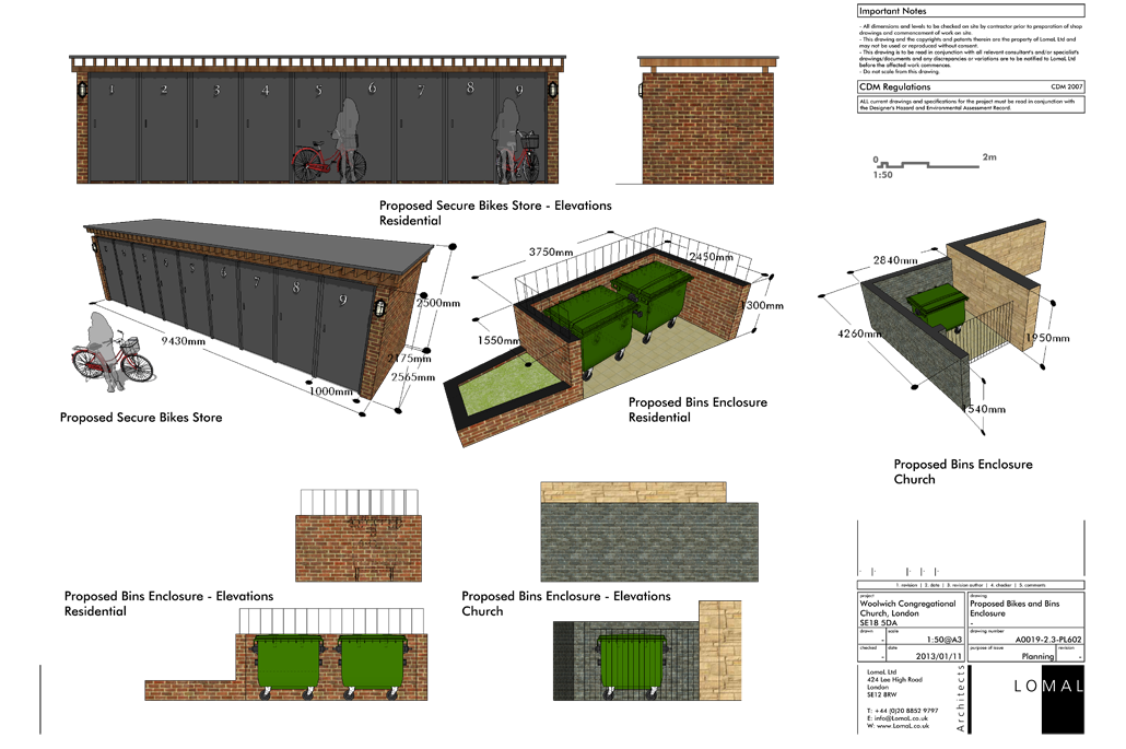 Woolwich Congregational Church, Woolwich, London – Planning