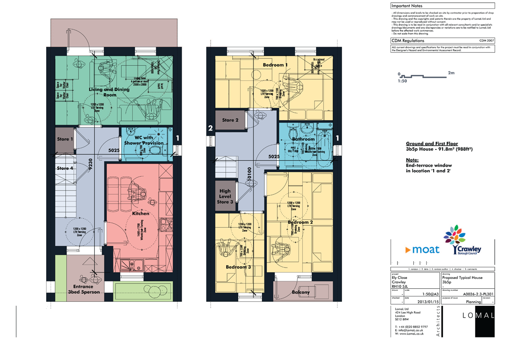 Ely Close, Crawley - Planning