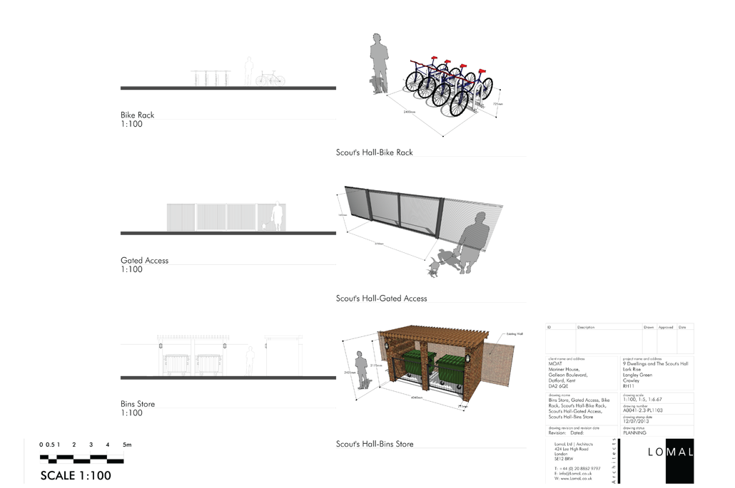 Lark Rise Phase 3, Crawley - Planning