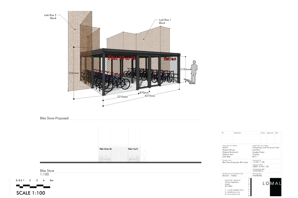 Lark Rise Phase 3, Crawley - Planning