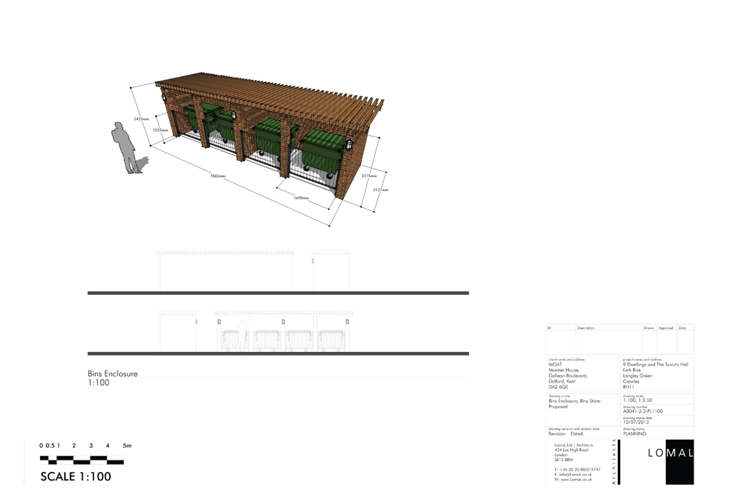 Lark Rise Phase 3, Crawley - Planning