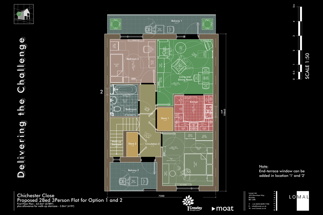 Chichester Close, Crawley - Competition Winner