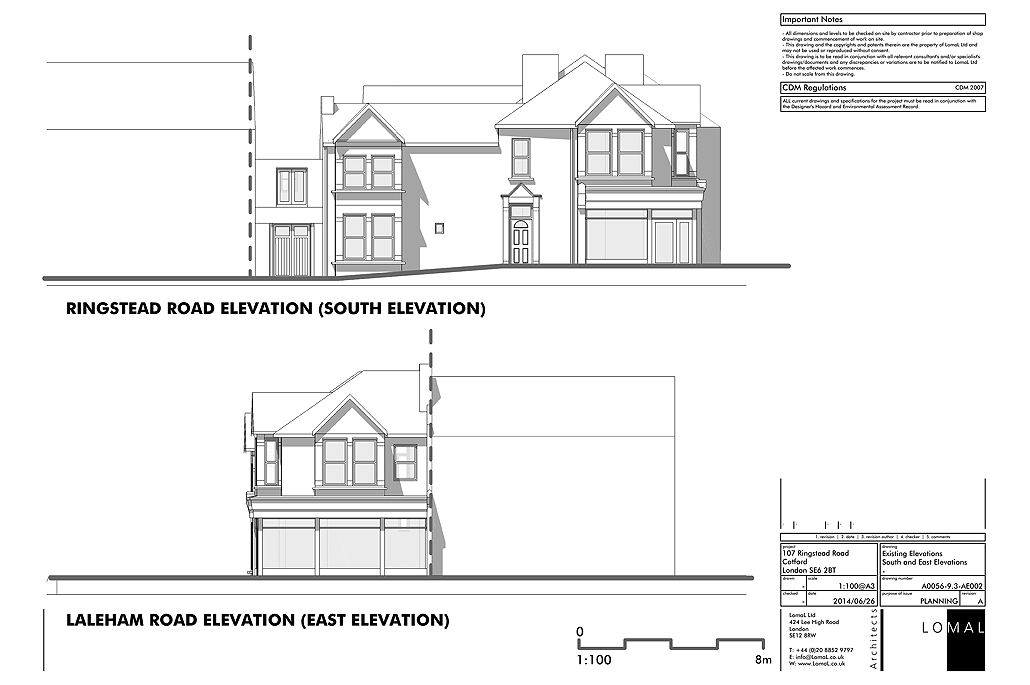 Ringstead Road, London - Planning