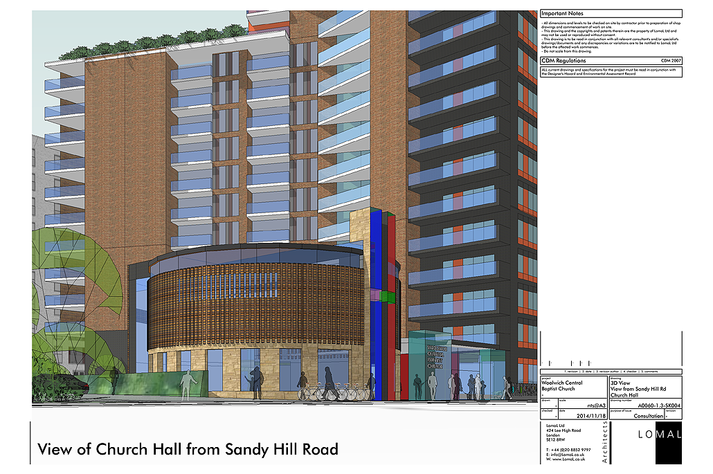 Woolwich Central Baptist Church, Woolwich, London - Feasibility Study