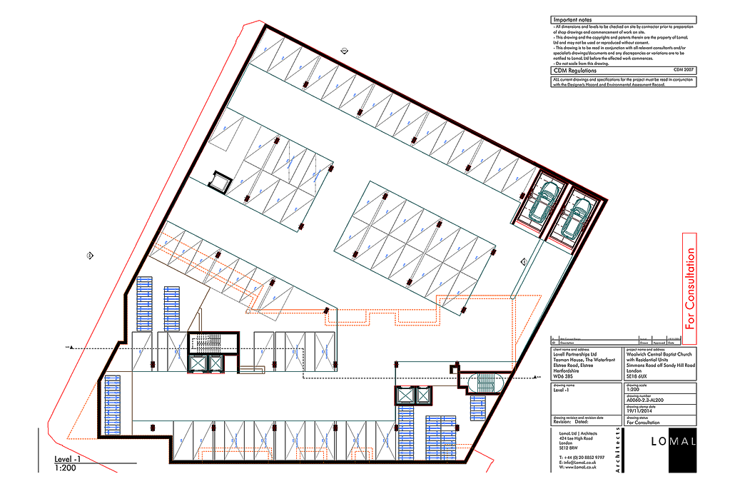 Woolwich Central Baptist Church, Woolwich, London - Feasibility Study