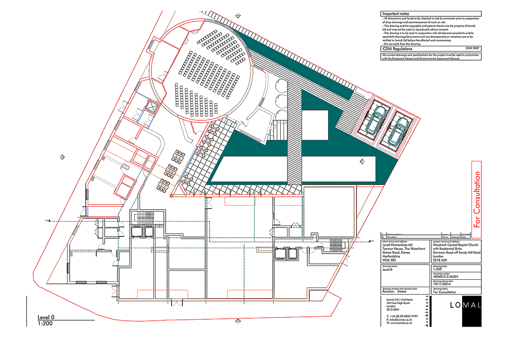 Woolwich Central Baptist Church, Woolwich, London - Feasibility Study