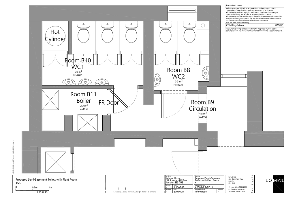 The Pointer School, Blackheath, London - Planning