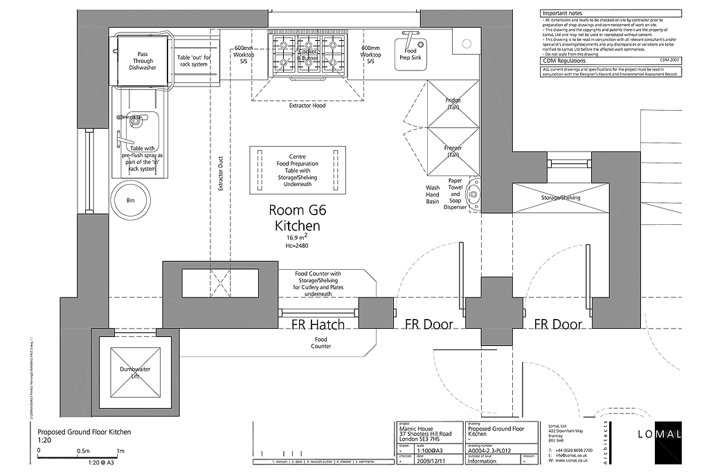 The Pointer School, Blackheath, London - Planning