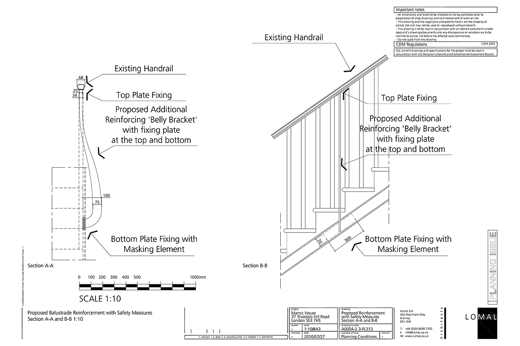 The Pointer School, Blackheath, London - Planning