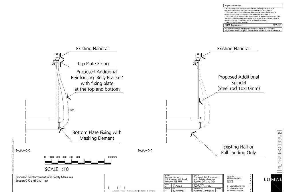 The Pointer School, Blackheath, London - Planning