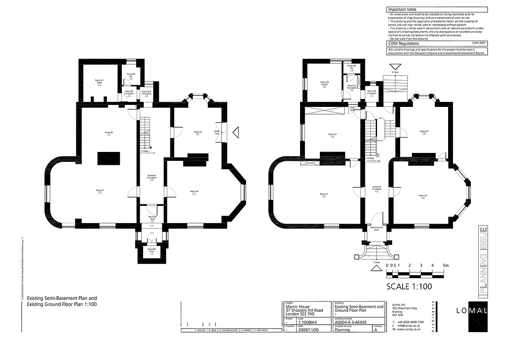 The Pointer School, Blackheath, London - Planning