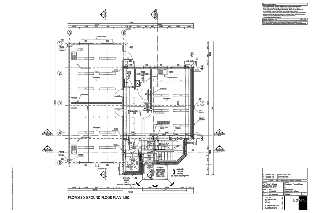 St Olave’s Prep School, London - First Floor Extension - Construction