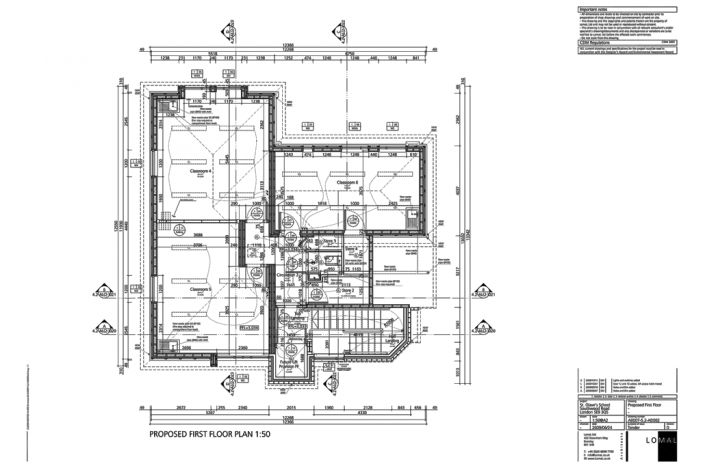 St Olave’s Prep School, London - First Floor Extension - Construction