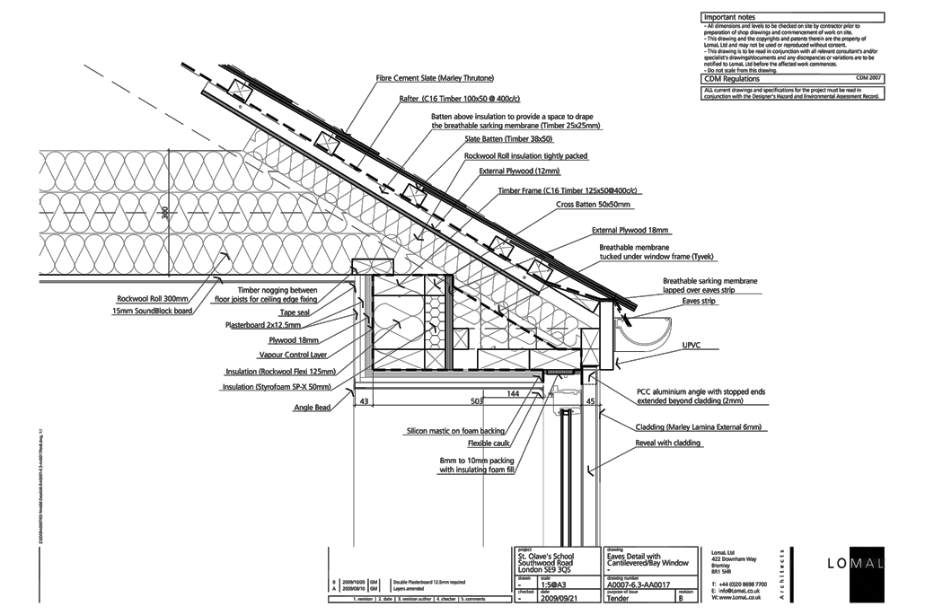 St Olave’s Prep School, London - First Floor Extension - Construction