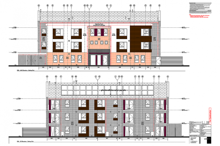 Lark Rise Phase 1, Crawley - Construction