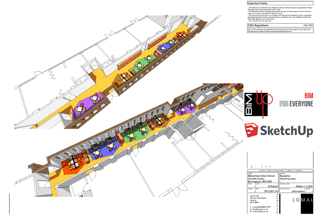 Oasis Academy Blakenhale Junior School, Birmingham – Space Remodeling - BIM