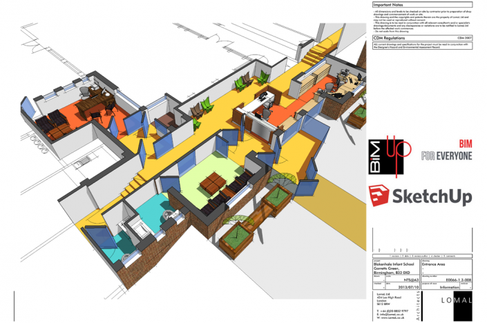 Oasis Academy Blakenhale Junior School, Birmingham – Space Remodeling - BIM