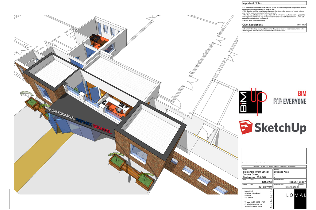 Oasis Academy Blakenhale Junior School, Birmingham – Space Remodeling - BIM