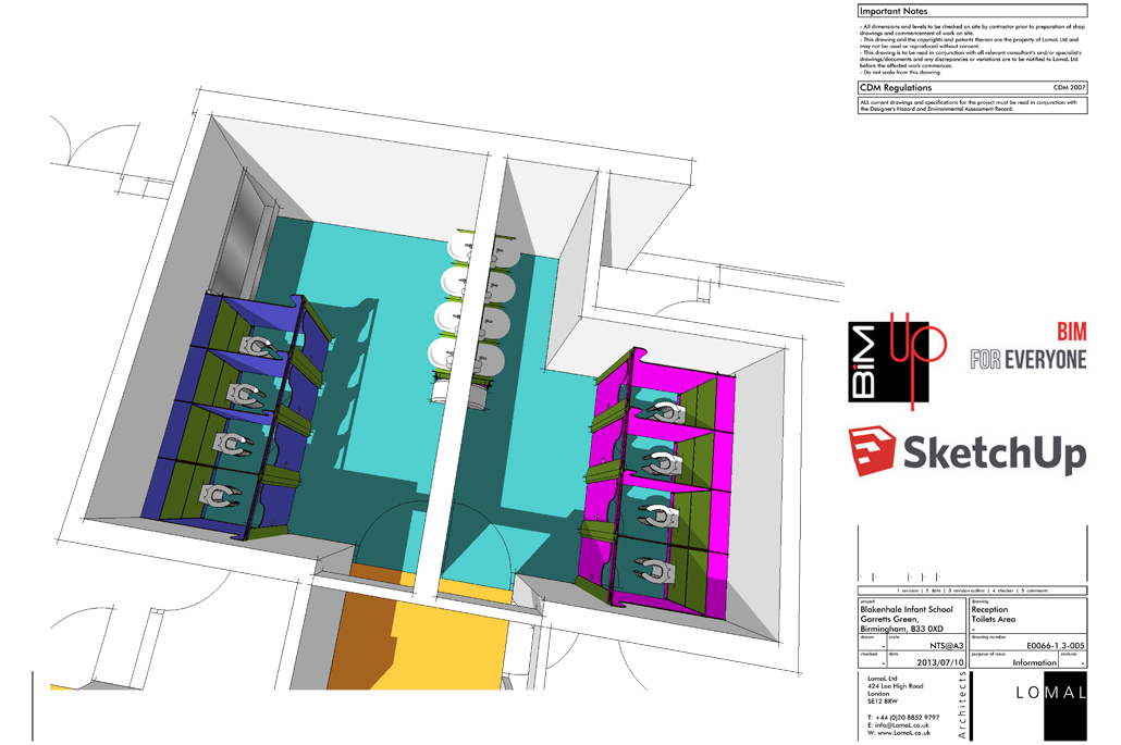 Oasis Academy Blakenhale Junior School, Birmingham – Space Remodeling - BIM