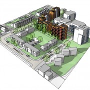 Hylands Road, London, Feasibility - Option 7 - View 1