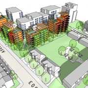 Hylands Road, London, Feasibility - Option 7 - View 3