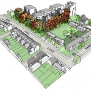 Hylands Road, London, Feasibility - Option 9 - View 2