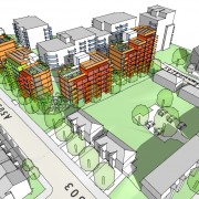 Hylands Road, London, Feasibility - Option 9 - View 3