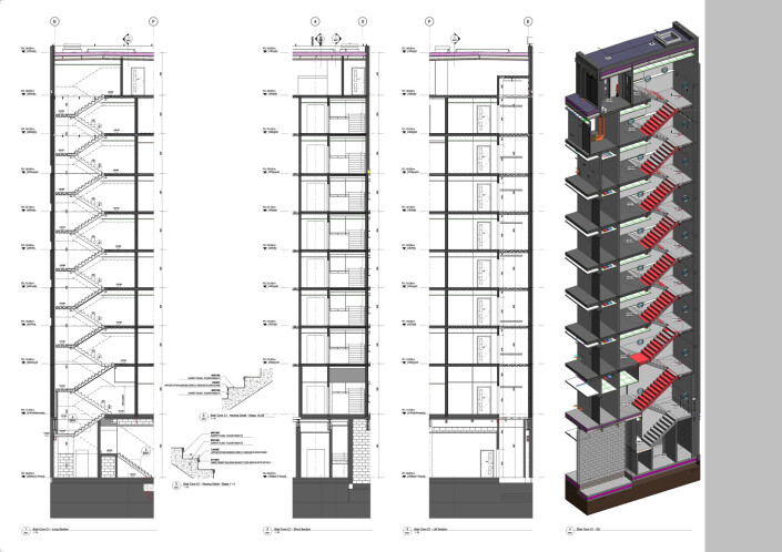 5801_Stair Core C1_Section