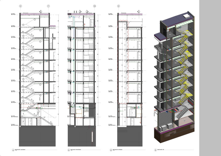 5805_Stair Core D2_Section