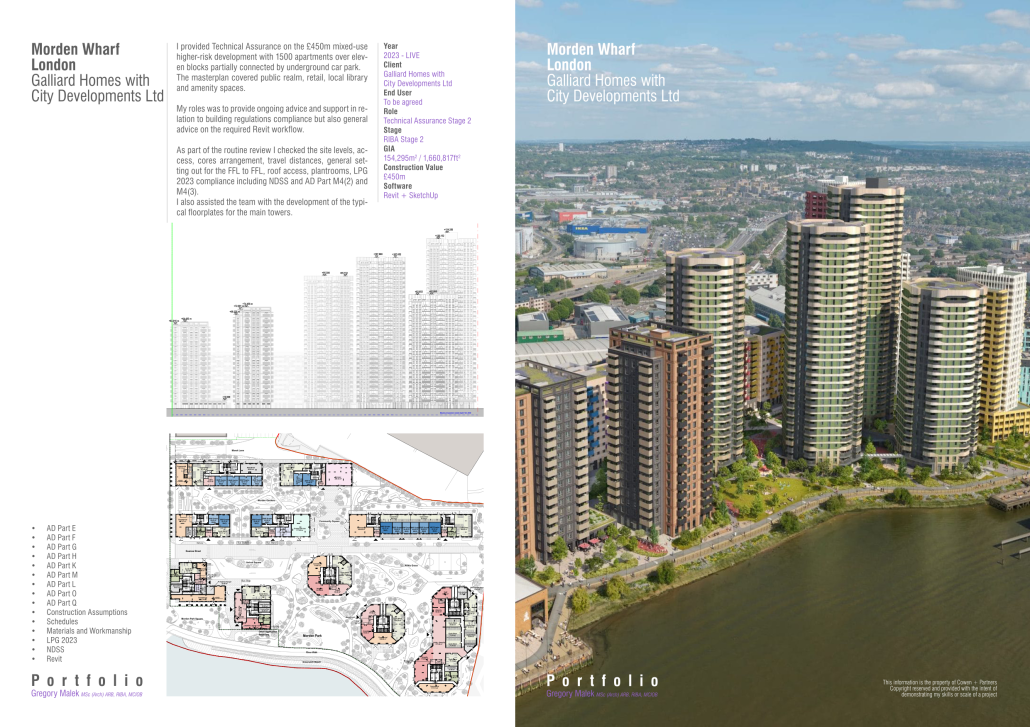 Morden Wharf, London – HRB