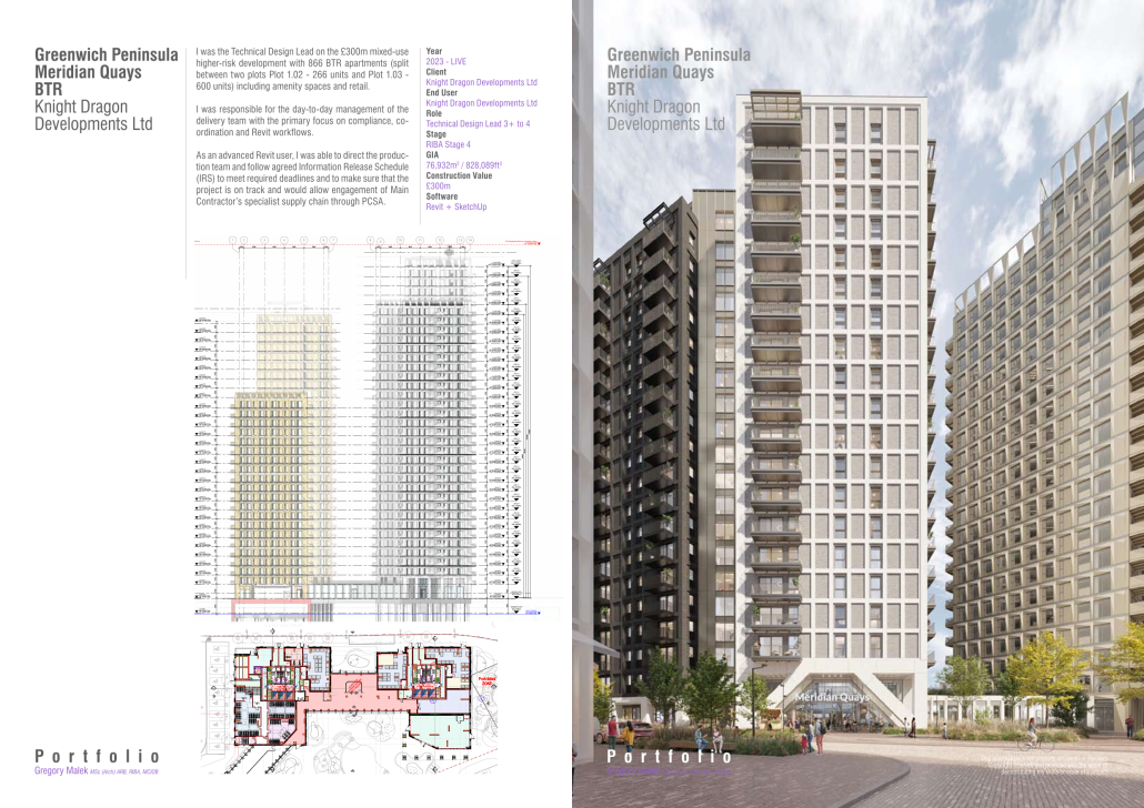 Greenwich Peninsula Quays, London – HRB